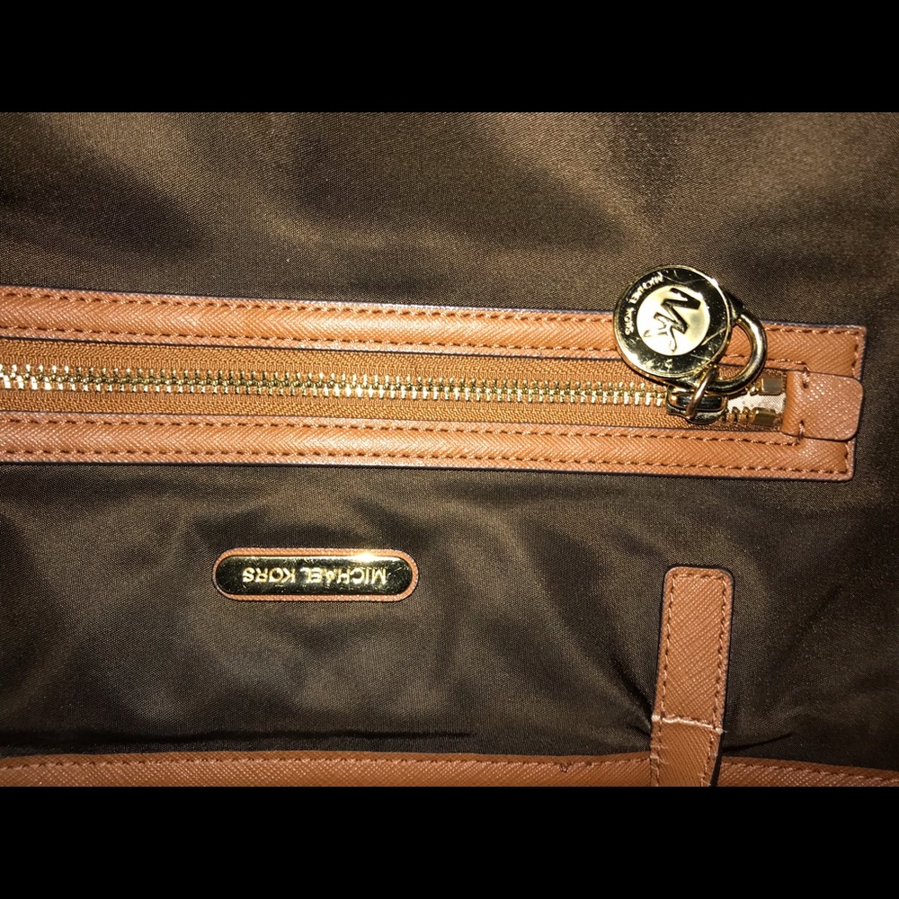 Brown MK purse